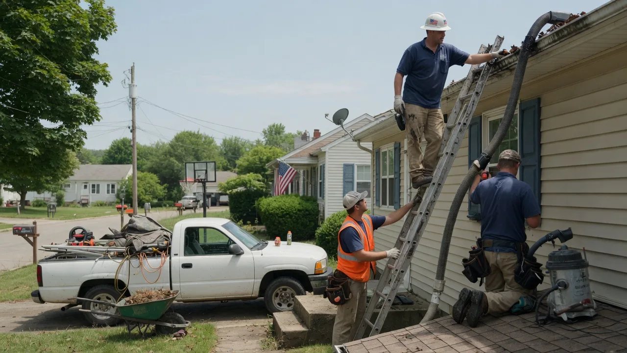Gutter Installation in Ozawkie, KS near me